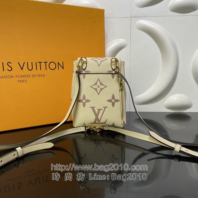 Louis Vuitton新款女包 M80783白丝印 路易威登2021夏季新款迷你双肩包 LV新款Tiny双肩后背包  ydh4202